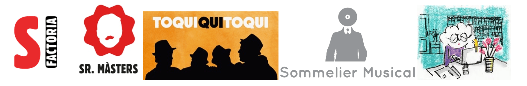 Logos de la trajectòria professional d'Ignasi Guasch